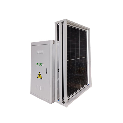 High protection structure outdoor solar battery panel double door
